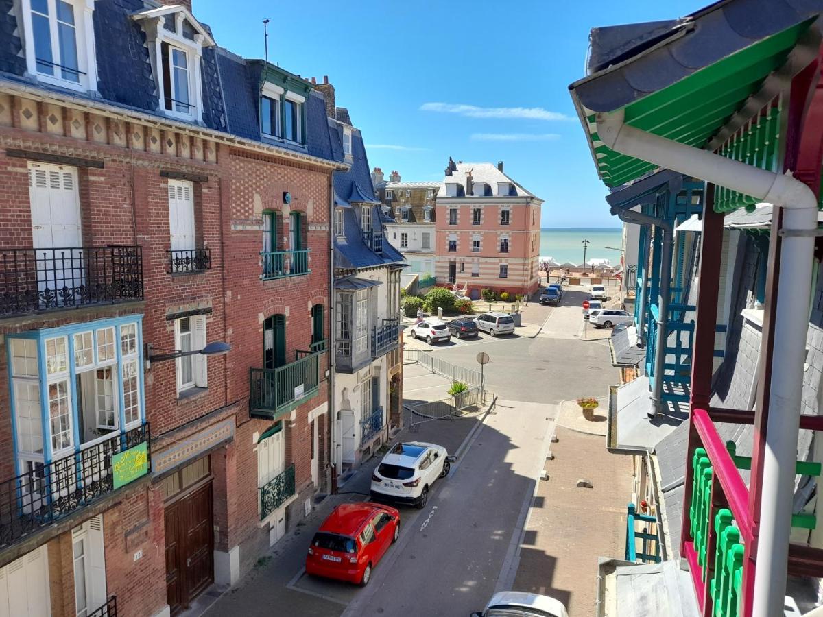 Charmante Villa plein SUD 50m de la plage - Balcon vue latérale sur Mer Mers-les-Bains Exterior foto